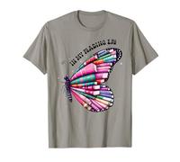in My Reading Era Shirt,Bookish Clothes,Book Theme Butterfly Maglietta