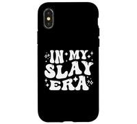 In My Slay Era Funny Slaying Queen Confidence Custodia per iPhone X/XS