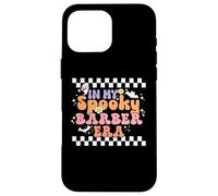 In My Spooky Barber Era Retro Groovy Funny Halloween Costume Custodia per iPhone 16 Pro Max