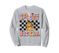 in My Spooky Dog Era Groovy Halloween Dogs Costume Felpa