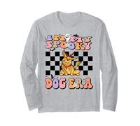 in My Spooky Dog Era Groovy Halloween Dogs Costume Maglia a Manica