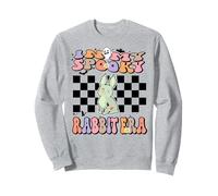 in My Spooky Rabbit Era Groovy Halloween Animals Costume Felpa