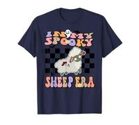 in My Spooky Sheep Era Groovy Halloween Animals Costume Maglietta
