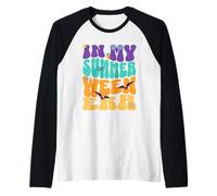 In My Summerween Era Divertente Estate Halloween Vibes Donne Ragazza Maglia con Maniche Raglan