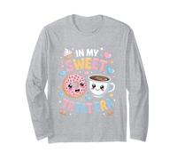 in My Sweet Treat Era - Camicia da caffè Kawaii Donut Maglia a Manica
