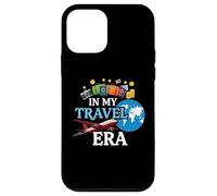 In My Travel Era Divertente Viaggiatore Aereo Vacanze Estive Custodia per iPhone 12 mini