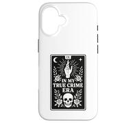 In My True Crime Era Tarot Card Design True Crime Fan Custodia per iPhone 16