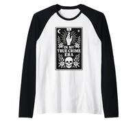 in My True Crime Era Tarot Card Design True Crime Fan Maglia con Maniche Raglan