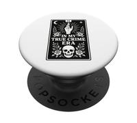 In My True Crime Era Tarot Card Design True Crime Fan PopSockets PopGrip Adesivo