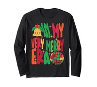 in My Very Merry Era - Carino Groovy Xmas Maglia a Manica