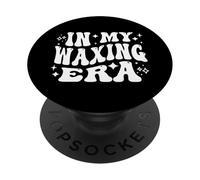In My Waxing Era Funny Esthetician Cosmetologist PopSockets PopGrip Adesivo