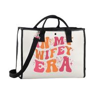 In My Wifey Era - Borsa a tracolla in tela, regalo di fidanzamento per moglie, regalo di compleanno, da sposa, borsa a tracolla per lei, Wifey Tote UK, 0