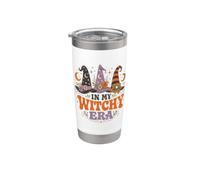 In My Witchy Era Spooky Season - Cappelli da strega, design vintage Bicchiere termico in acciaio inox doppia parete