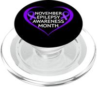 In November We Wear Purple Epilepsy Awareness Month 2025 PopSockets PopGrip per MagSafe