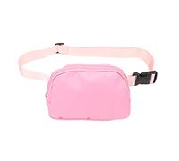 in Nylon, Regolabile con Cintura e Tasche con Cerniera Ricco Layout Interno Design dello Strato Interno Alla Moda e Versatile per i Viaggi Quotidiani Impermeabile 600D (Roseo)