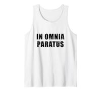 in Omnia Paratus - Frase Latina Che Significa Pronto a Tutto Canotta