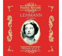 Audio Cd Lotte Lehmann - In Opera 1916-1921