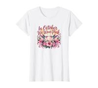 in Ottobre indossiamo Il Giardino dei Colibrì Rosa Maglietta