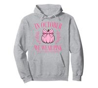 In ottobre indossiamo il regalo rosa del cancro al seno della zucca di Coquette Felpa con Cappuccio