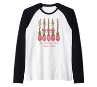 in Ottobre indossiamo Il Rosa per Il Mese della sensibilizzazione sul Cancro al Seno Maglia con Maniche Raglan