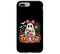 In ottobre indossiamo il supporto per il cancro al seno fantasma spettrale rosa Custodia per iPhone 7 Plus/8 Plus