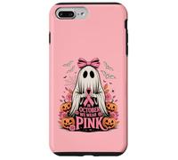 In ottobre indossiamo il supporto per il cancro al seno fantasma spettrale rosa Custodia per iPhone 7 Plus/8 Plus
