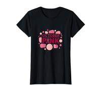in Ottobre indossiamo Il Supporto Rosa per la sensibilizzazione sul Cancro al Seno Maglietta, Donna, Nero, 3XL