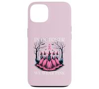 In ottobre indossiamo la consapevolezza del cancro al seno della congrega delle streghe rosa Custodia per iPhone 13