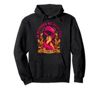 in Ottobre indossiamo la consapevolezza del Cancro al Seno Rosa Felpa con Cappuccio