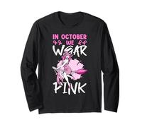 in Ottobre indossiamo la consapevolezza delle Streghe Rosa Maglia a Manica