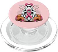 In ottobre indossiamo la consapevolezza di Halloween della zucca fantasma rosa PopSockets PopGrip per MagSafe