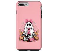 In ottobre indossiamo nastro rosa spettrale per il cancro al seno fantasma Custodia per iPhone 7 Plus/8 Plus