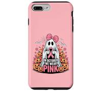 In ottobre indossiamo nastro rosa spettrale per il cancro al seno fantasma Custodia per iPhone 7 Plus/8 Plus
