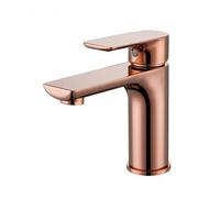 In Ottone Massiccio Gunmetal Deck Mount Vessel Faucet Matt Quadrato Spazzolato Oro Bacino Rubinetto Bagno Piccolo Bacino Rubinetto Miscelatore BL709