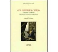 In partibus clius. Scritti in onore di Giovanni Pugliese Carratelli