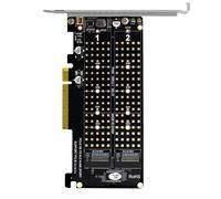 In PCIexpress 8X 2 Adattatore Scheda PCIE Split Card Per Archiviazione di PC Workstation Server espansione di memoria