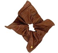 in pelle PU, scricchiolii per ragazze - Porta della coda di cavallo a di cuore Grandi scricchiolii | Simpati legami di capelli elastici eleganti per tutti i tipi di capelli per donne e ragazze
