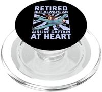 In pensione ma sempre un capitano della compagnia aerea nel cuore PopSockets PopGrip per MagSafe