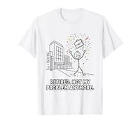 in Pensione Non è Il Mio Problema più Ufficio Divertente Maglietta