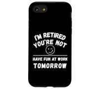 In pensione Non ti diverti al lavoro domani Custodia per iPhone SE (2020) / 7/8