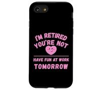 In pensione Non ti diverti al lavoro domani Custodia per iPhone SE (2020) / 7/8