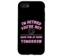In pensione Non ti diverti al lavoro domani Custodia per iPhone SE (2020) / 7/8