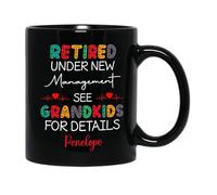 In Pensione Sotto Una Nuova Gestione Tazze Da Tè Divertenti Tazza Mug Novità Tazza Colazione Regali Divertenti Per Natale Regalo Festa Della Mamma Anniversario 330ml