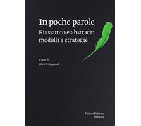 In poche parole. Riassunto e abstract modelli e strategie