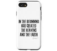 In principio Dio Creò Genesi 1:1 Creazione Biblica Custodia per iPhone SE (2020) / 7/8