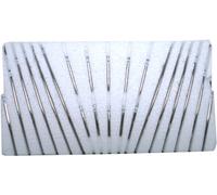 in.pro. i7853 - Set di design per griglia in acciaio INOX per Seat Leon tipo 1P, Altea/Toledo tipo 5P
