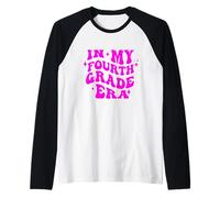 in Quarta seconda Era elementare per Il Ritorno a Scuola di Quarta elementare Maglia con Maniche Raglan