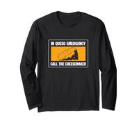 in Queso Emergency Call The Cheesemaker Caseificazione Divertente Maglia a Manica