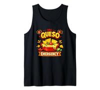 in Queso Emergenza Divertente Messicano Cibo Pun Umorismo Canotta