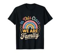 In questa classe siamo una famiglia - Rainbow Classroom Bonding Maglietta